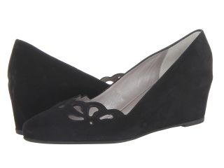 Aquatalia by Marvin K. Paris Womens Wedge Shoes (Black)