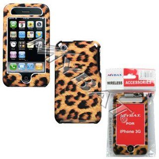IPHONE 3G 2ND GENERATION Leopard Design Phone Protector Case Cell Phones & Accessories