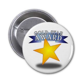 Golden Star Award Button