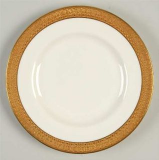 Royal Doulton Holyrood Bread & Butter Plate, Fine China Dinnerware   Gold Encrus