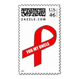 For My Uncle (Red Ribbon) Stamp