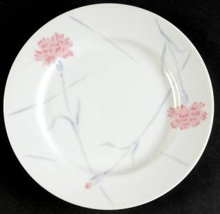 Studio Nova Pink Carnations Salad Plate, Fine China Dinnerware   Pink Carnations