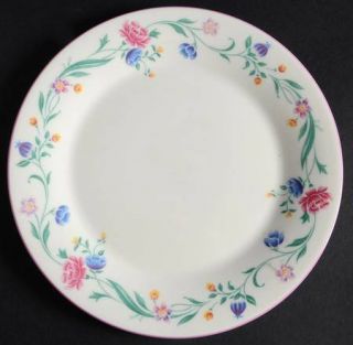 Royal Doulton Amadeus Salad Plate, Fine China Dinnerware   Expressions, Pink,Blu