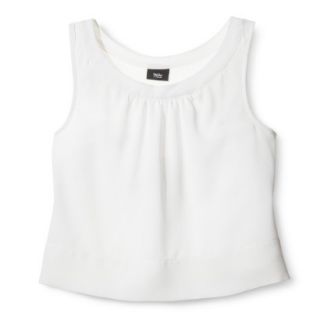 Mossimo Womens Crop Top   Gallery White XL