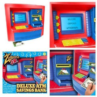 Zillionz Jr. Deluxe ATM Savings Bank Toys & Games