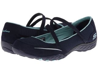 SKECHERS Quittin Time Womens Maryjane Shoes (Navy)