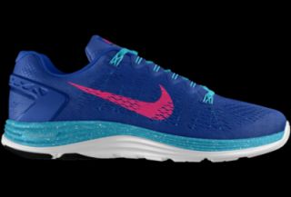 Nike LunarGlide 5 iD Custom Kids Running Shoes (3.5y 6y)   Blue