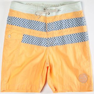 Hughes Mens Boardshorts Orange In Sizes 34, 29, 30, 38, 36, 32, 31, 33 For