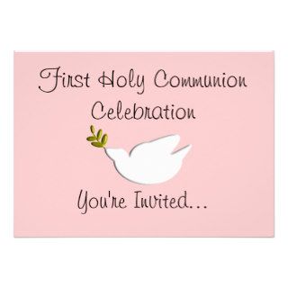 First Holy Communion Invitations (Girl)