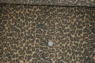 2 Yards Leopard Spot Animal Outdoor Cotton Duck Fabric
