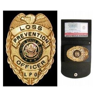 435 Loss Prevention Officer Badge Set  Starter Pistols  Sports & Outdoors