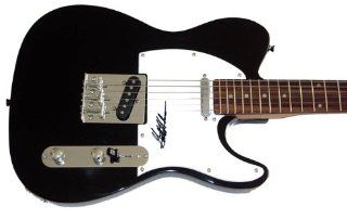 The Band Garth Hudson Autographed Signed Guitar & Proof GAI The Band Entertainment Collectibles
