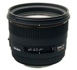 Sigma 50mm f/1.4 EX DG HSM Autofocus Lens for Canon SLR