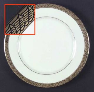 Centurion Pure Gold Dinner Plate, Fine China Dinnerware   Gold Encrusted Lines O