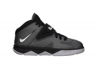 LeBron Soldier VII (10.5c 3y) Preschool Basketball Shoes   Dark Grey