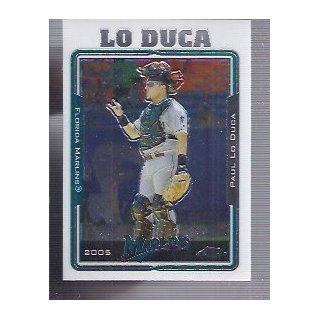 2005 Topps Chrome #390 Paul Lo Duca Florida Marlins Sports Collectibles