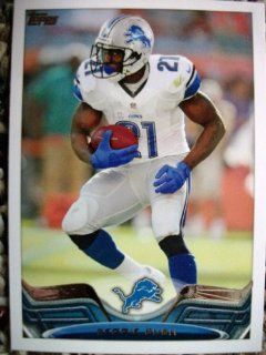 2013 Topps #391 Reggie Bush Trading Card in a Protective Case   Detroit Lions Sports Collectibles