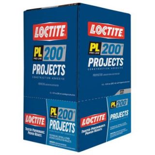 Loctite PL 200 10 fl. oz. Multi Purpose Construction Adhesive (12 Pack) 1390603
