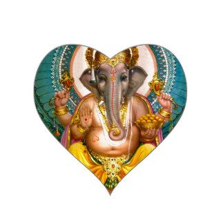 Ganesh Ganesha Ganapati Hindu Elephant Deity Stickers