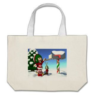 Sprinkles gets Santa's Mail Tote Bags