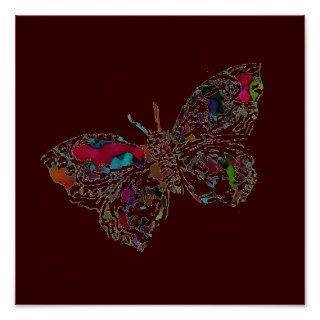 Magic Butterfly CHANGE COLOR ~ Poster