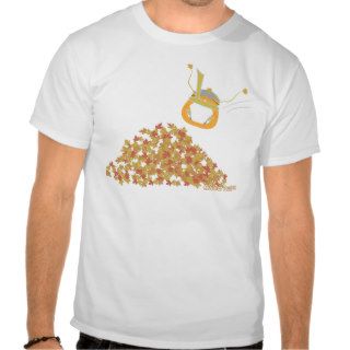 Aviator Owl™ Kevin into the Leaves Tshirts