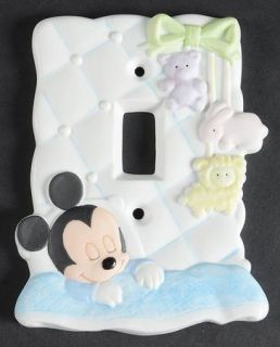 Goebel Disney Babies Single Light Switch Cover, Fine China Dinnerware   Disney,M