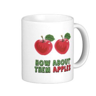 Funny Apples T shirts and Gifts For Her Coffee Mug
