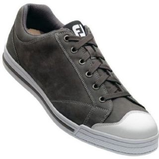 Closeout FootJoy FJ Street Charcoal 62615 Spikeless Golf Shoes 10 M Shoes