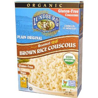 Lundberg Farms Plain Brown Rice Couscous (1x10 Oz.)  Brown Rice Produce  Grocery & Gourmet Food
