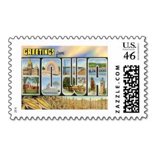 Greetings Iowa Stamps