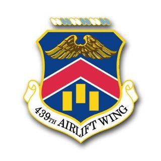 US Air Force 439th Airlift Wing Decal Sticker 5.5" Automotive