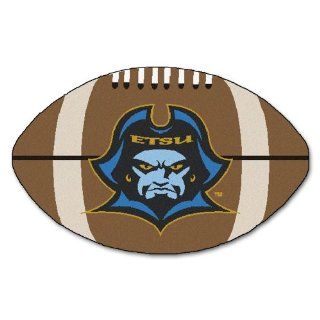 FANMATS NCAA East Tennessee State Univ Buccaneers Nylon Face Football Rug Automotive