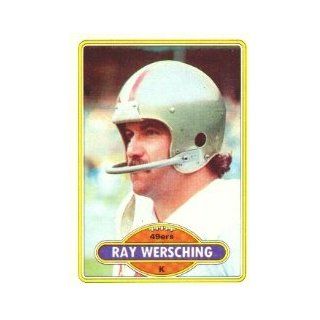 1980 Topps #401 Ray Wersching   VG Sports Collectibles