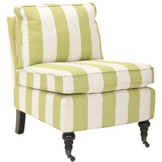 Safavieh Zoey Chair MCR4584 Finish Green Stripe