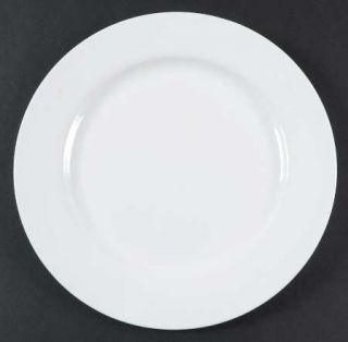Fitz & Floyd Nevaeh Dinner Plate, Fine China Dinnerware   Bone,All White,Smooth