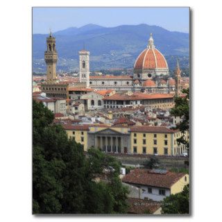 Florence Cityscape Post Card