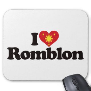 I Love Romblon Mousepads