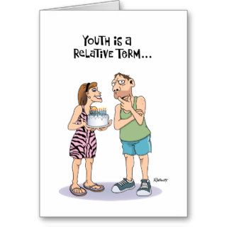 Funny 40th Birthday Greeting for Him Cards