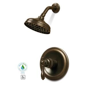Pegasus Estates WaterSense Single Handle 1 Spray Shower Faucet Only in Heritage Bronze 874 5696H