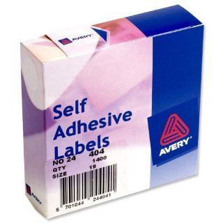 Avery Dennison Label Dispenser for Diam.19mm White Ref 24 404 [1400 Labels]  