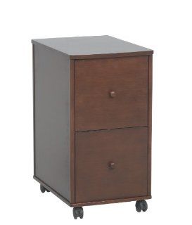 Hardwood Walnut Finish File Cabinet (Walnut) (30"H x 16"W x 23"D)