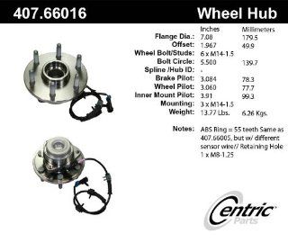 Centric (407.67000E) Wheel Hub Assembly Automotive