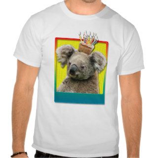 Birthday Cupcake   Koala T shirt