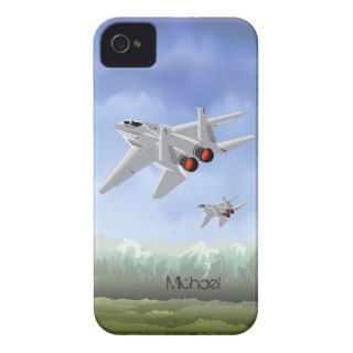 Air Force F22 Fighters Flying Above Ground iPhone 4 Covers