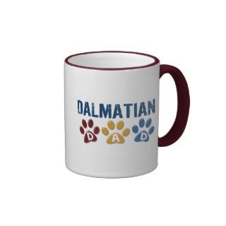 DALMATIAN Dad Paw Print 1 Mug