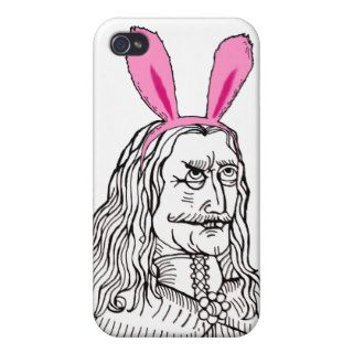 Uncle Vlad with bunny ears iPhone 4 Case