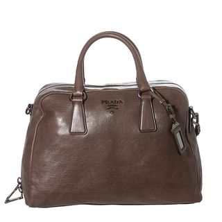 Prada 'Glace' Calf Leather Satchel Bag Prada Designer Handbags
