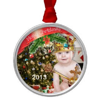 Prince George Alexander Louis of Cambridge Christmas Ornament