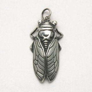 Sterling Silver Locust Pendant Jewelry